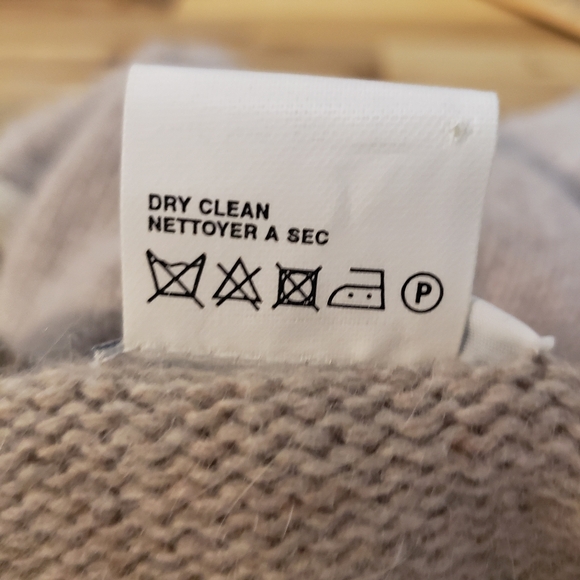 Vintage Leslie Fay Womens L Lambswool Angora Sweater Crewneck Argyle Knit Brown - Picture 9 of 9